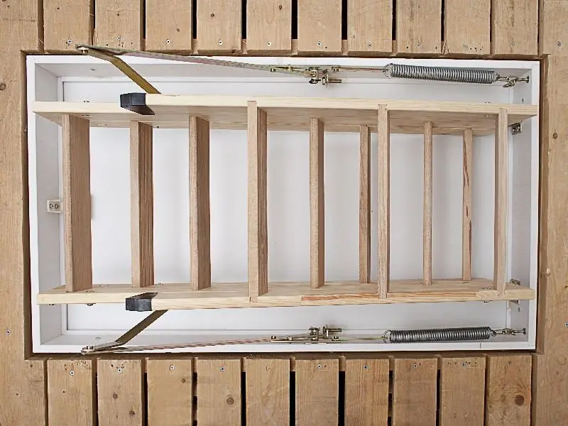 Půdní schody DOLLE Click Fix 76mm do výšky 274cm